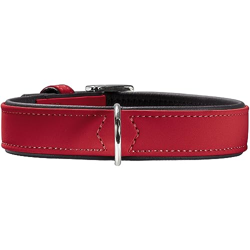 Collare Softie, 60Rosso/Nero, Salilpelle