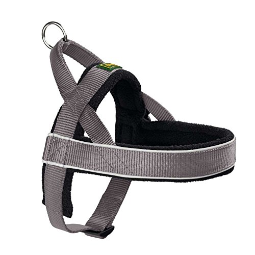 Hunter Racing Norweger Harness - Imbracatura Cane, Grigio, 43-53/S