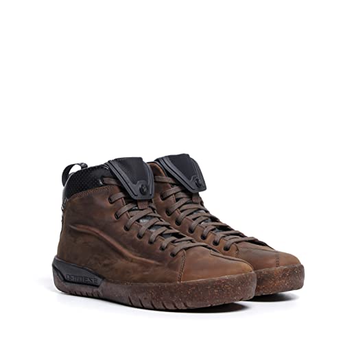 Dainese Metractive D-Wp Shoes, Stivali Da Motocicletta Uomo, Marrone/Gomma Naturale, 41 Eu