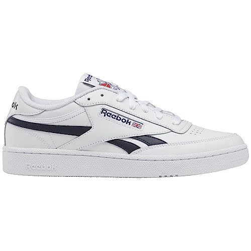 Reebok Club C Revenge, Sneaker Unisex-Adulto, Ftwwht/Vecnav/Ftwwht, 42.5 Eu