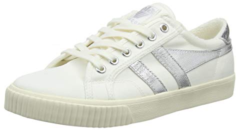 Gola Tennis Mark Cox, Sneaker, Avorio Off White Silver Wj, 36 Eu