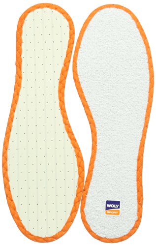 Woly Sport, Double Fresh, Plantari, Multicolore (Mehrfarbig (Weiß/Orange 000)), 41