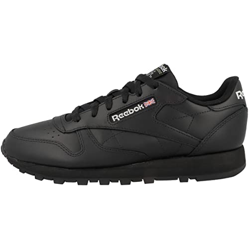 Reebok Classic Leather, Scarpe Da Ginnastica Donna, Core Black Core Black Pure Grey 5, 56 Eu