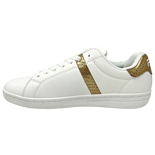 Fila Crosscourt 2 F Wmn, Scarpe Da Ginnastica Donna, White Gold, 38 Eu Stretta