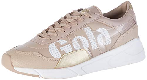 Gola Eclipse Tribute, Sneaker Donna, Rosa (Blossom/White/Gold Kw), 38 Eu