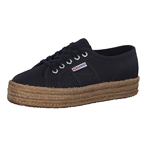 Superga 2730 Rope, Espadrille Donna, Blu (Navyy), 39.5 Eu