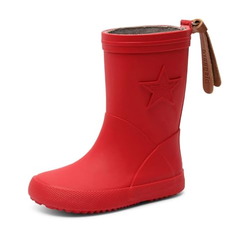 Bisgaard Rain Boot Star, Stivali In Gomma, Rosso (Rot (10 Red), 25 Eu Stretta