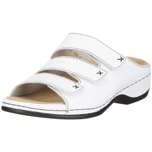 Berkemann Melbourne Franziska 01007, Zoccoli Donna - Bianco, 38 Eu