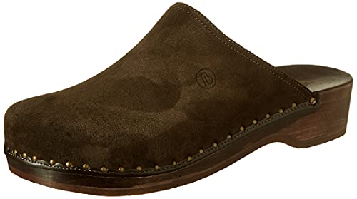 Berkemann 00404 Velours Toeffler, Zoccoli Donna, Marrone, 40