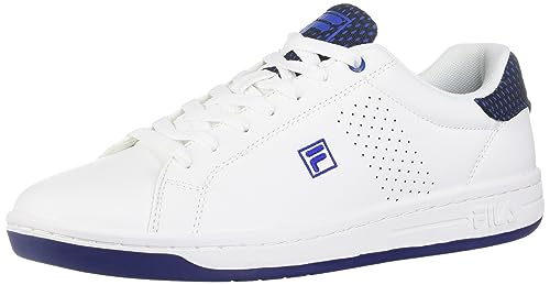 Fila Crosscourt 2 Nt, Scarpe Da Ginnastica Uomo, White-Lapis Blue, 41 Eu