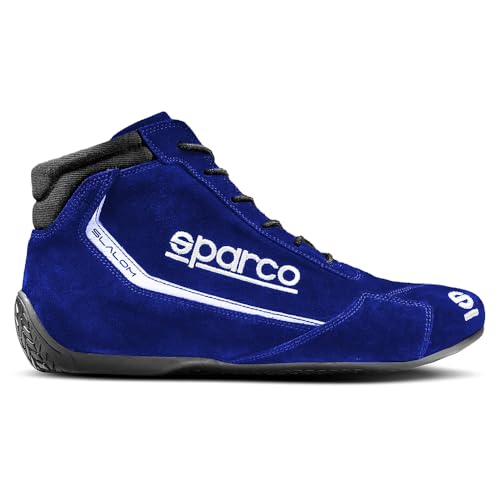 Sparco Stivaletti Slalom 2022 Taglia 40 Blu, Mocassino Unisex-Adulto, Standard, Eu