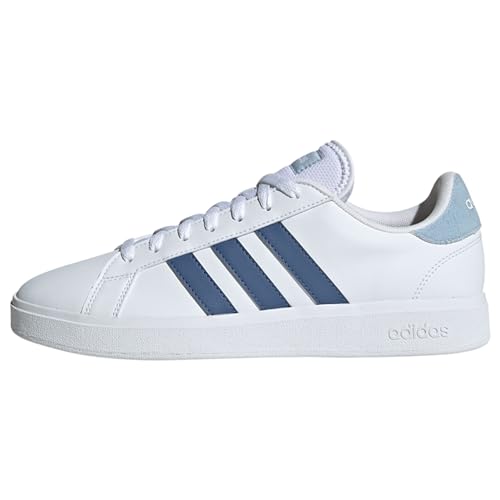 Adidas Grand Court Td Lifestyle Court Casual Shoes, Sneakers Uomo, Ftwr White Core Black Ftwr White, 41 1/3 Eu