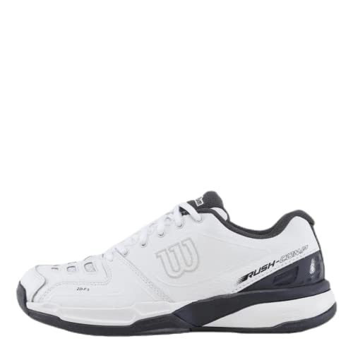 Wilson Rush Comp Ltr, Scarpe Da Tennis, Bianco/Bianco/Grigio, 37 Eu
