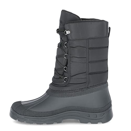 Trespass Straiton Ii, Stivali Da Neve Uomo, Nero (Black), 41 Eu