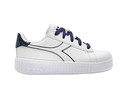 Diadora Game Step P Sparkly Ps, Scarpe Da Ginnastica, Saltire Navy, 35 Eu