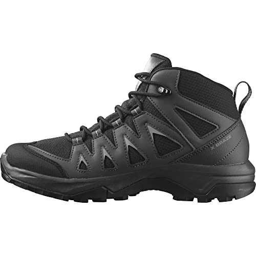 Salomon X Braze Mid Gore-Tex Scarpe Impermeabili Da Escursionismo Da Donna, Caratteristiche A Prova Di Trekking, Design Atletico, Versatilità