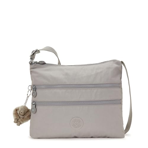 Kipling Alvar, Borse A Tracolla, Donna, Grey Grey, Taglia Unica