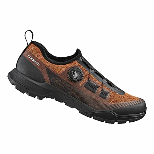 Shimano Zapatillas Sh-Ex700, Scarpe Da Ciclista Unisex-Adulto, Naranja, 46 Eu