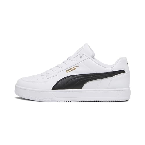 Puma Unisex Caven 2.0 Scarpe Da Ginnastica, Puma White Puma Black Gold, 46 Eu