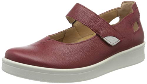 Jomos Flora, Ballerine Punta Chiusa Donna, Rosso Rot 61 5013, 37 Eu