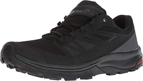 Salomon Outline Gore-Tex, Scarpe Da Arrampicata Basse Uomo, Black Phantom Magnet, 41 1/3 Eu