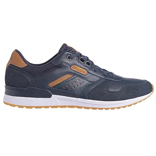 Kappa Midiano, Scarpe Da Ginnastica Basse Uomo, Azul Marrón, 45 Eu