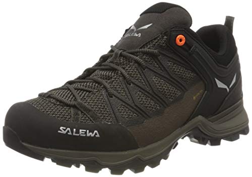 Salewa Ms Mtn Trainer Lite Gtx, Scarpe Da Trekking E Da Escursionismo Uomo, Wallnut Fluo Orange, 45 Eu