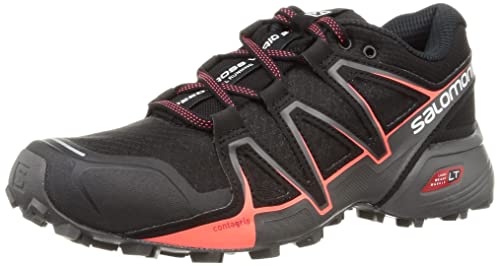 Salomon Speedcross Vario 2 Scarpe Da Trail Running Da Donna, Aderenza Su Tutte Le Superfici, Tenuta, Protezione, Black, 38