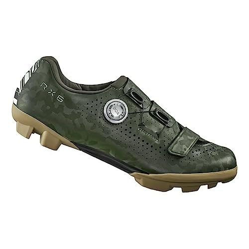 Shimano Brx600E43, Scarpe Rx6 (Rx600), Verde, Taglia 43 Unisex-Adulto, Eu