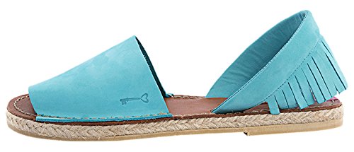 Titi Couture Donna Zeppa Piatta Blu Size: 38 Eu