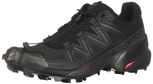 Salomon Speedcross , Scarpe Da Escursionismo, Donna, Nero Black Black Phantom, 38 2/3 Eu