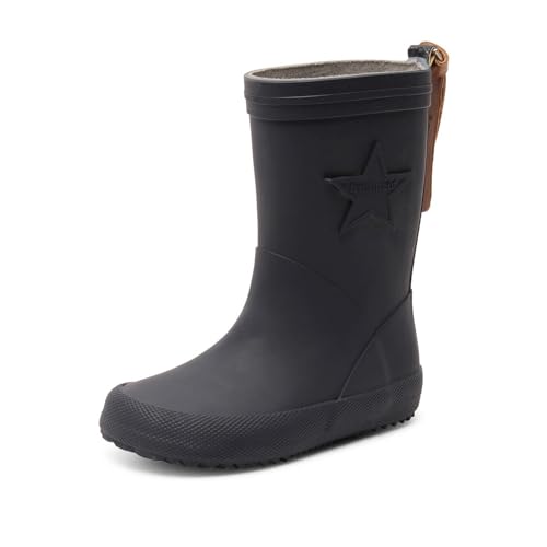 Bisgaard Rain Boot Star, Stivali In Gomma Unisex-Bambini, Blu (Blau (20 Blue), 24 Eu Stretta