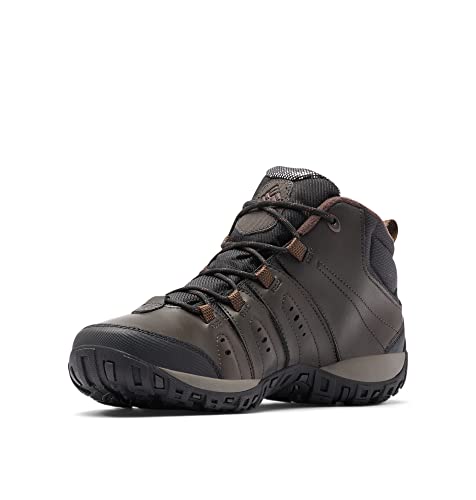 Columbia Woodburn Ii Chukka Omni-Heat Scarpe Da Trekking Impermeabili Da Uomo, Marrone (Cordovan X Garnet Red), 41 Eu