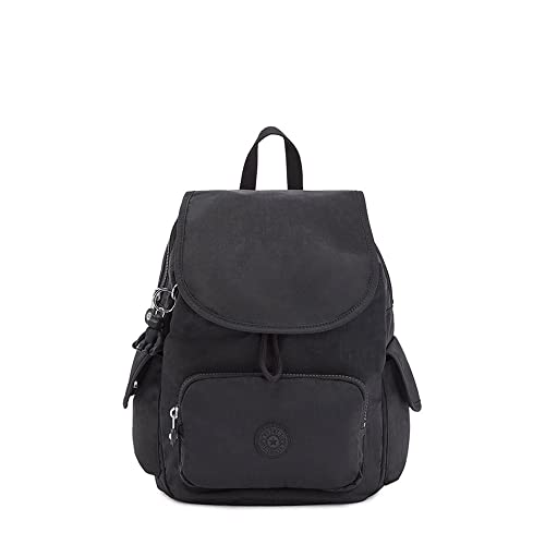 Kipling City Pack S, Zaino Donna, Nero (Black Noir), Taglia Unica