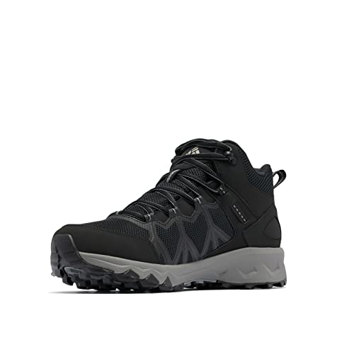 Columbia Peakfreak Ii Mid Outdry Waterproof Scarponi Da Trekking Alta Impermeabili Uomo, Nero (Black X Titanium Ii), 42 Eu