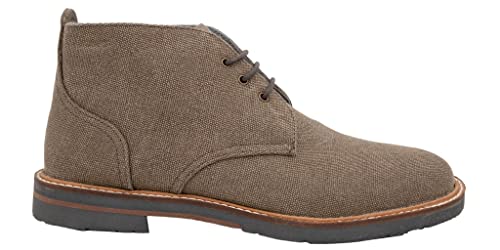 Marc Shoes Beppo, Scarpe Con Lacci Uomo, Tela Marrone, 45 Eu
