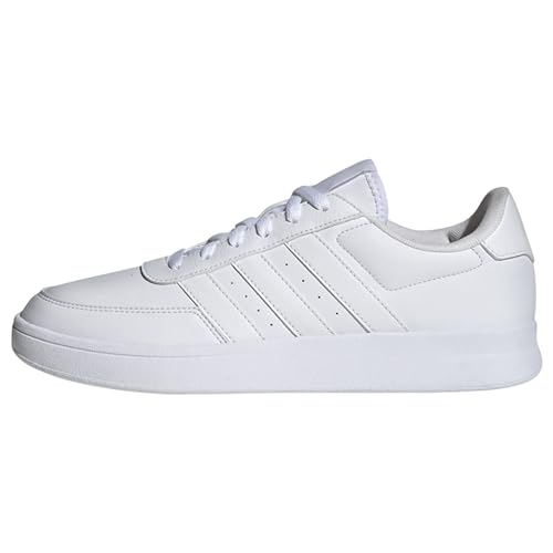Adidas Breaknet 2.0 Shoes, Sneaker Uomo, Ftwr White Ftwr White Ftwr White, 46 2/3 Eu