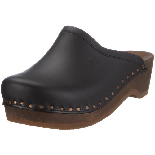 Berkemann Natur Toeffler 00407, Zoccoli Unisex Adulto - Nero, 40 Eu