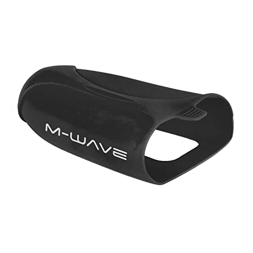 M-Wave Toe Shield, Copriscarpe In Silicone Unisex-Adulto, Nero, S Xl