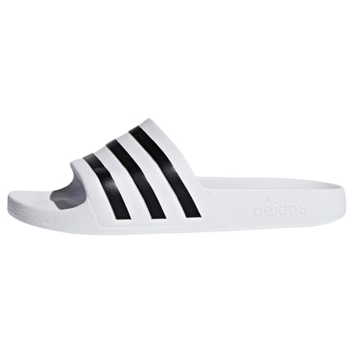 Adidas Adilette Aqua Slides, Unisex-Adulto, Ftwr White Core Black Ftwr White, 46 Eu