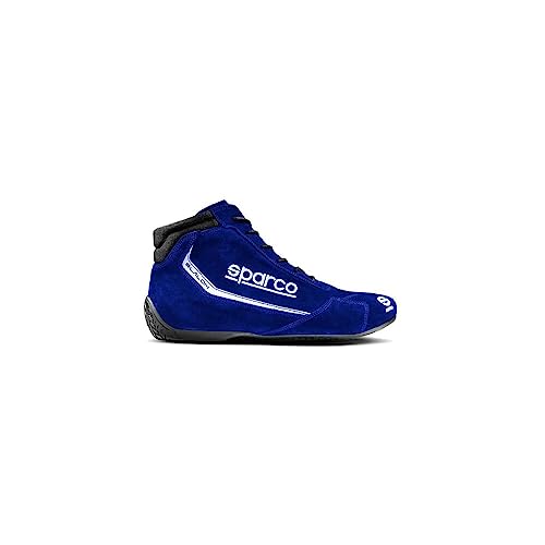 Sparco Stivaletti Slalom 2022 Taglia 44 Blu, Mocassino Unisex-Adulto, Standard, Eu