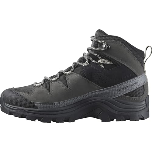 Salomon Quest Rove Gore-Tex, Scarpe Da Escursionismo Donna, Black Magnet Quiet Shade, 36 2/3 Eu