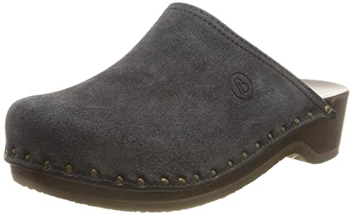 Berkemann Tampolino In Velluto, Zoccoli Donna, Blu, 44 Eu