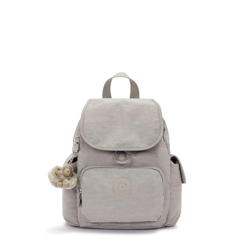 Kipling City Pack Mini, Zaino Donna, Grigio (Grey Grey), Taglia Unica