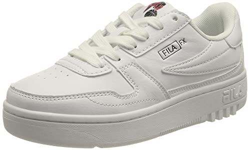 Fila Fxventuno Teens, Scarpe Da Ginnastica Unisex - Bambini E Ragazzi, Bianco (White), 36 Eu