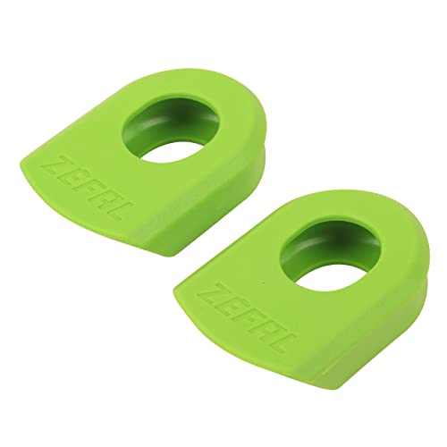 Zefal Crank Armor, Protezione Pedivelle Mtb Unisex-Adulto, Verde, Taglia Unica