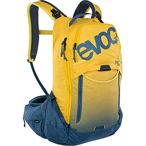 Evoc 100118612-S/M, Zaino Da Bicicletta Unisex-Adulto, Curry/Denim