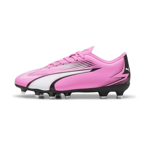 Puma Unisex Kids Ultra Play Fg/Ag Jr Scarpe Da Calcio, Poison Pink Puma White Puma Black, 38.5 Eu