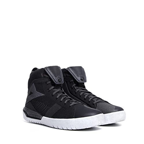 Dainese Metractive Air Shoes, Stivali Da Motocicletta Uomo, Nero/Nero/Bianco, 45 Eu