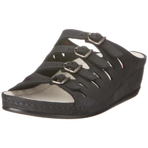 Berkemann Atlanta Hassel 00737, Zoccoli Donna - Blu (Scuro), 39.5 Eu